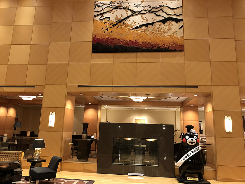 ホテル日航熊本　ロビー