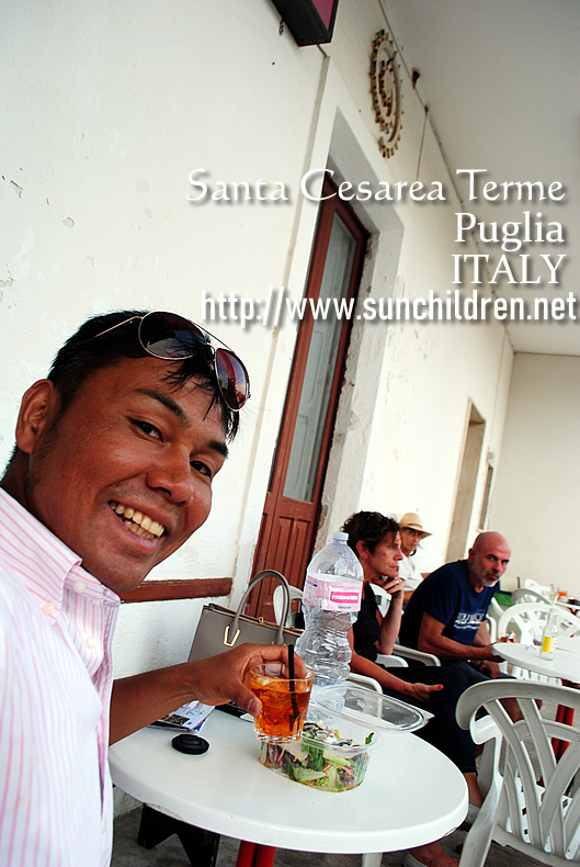 イタリアン食事　サンタチェザーレ・テルメ旅行-Santa Cesarea Terme travel