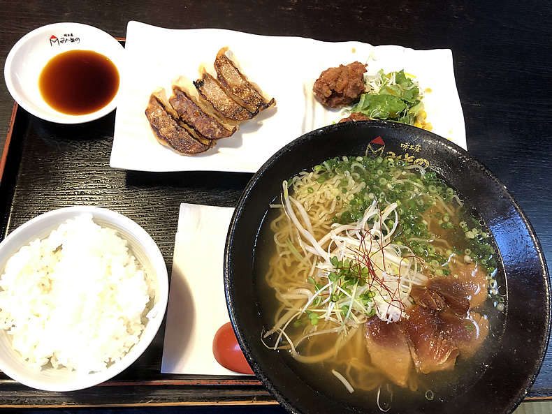 鹿児島の串木野のまぐろラーメン