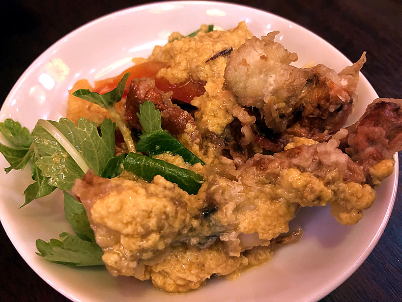 恵比寿にある本格タイ料理　タイターン　THAI-THAN　プーパッポンカリー