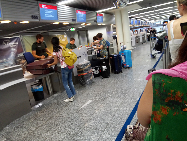 フランクフルト空港,免税,Tax refund
