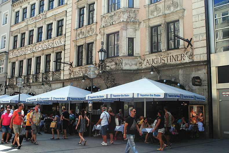 ドイツ　ミュンヘン　アウグスティナー　München Freistaat Bayern　Augustinerbrau