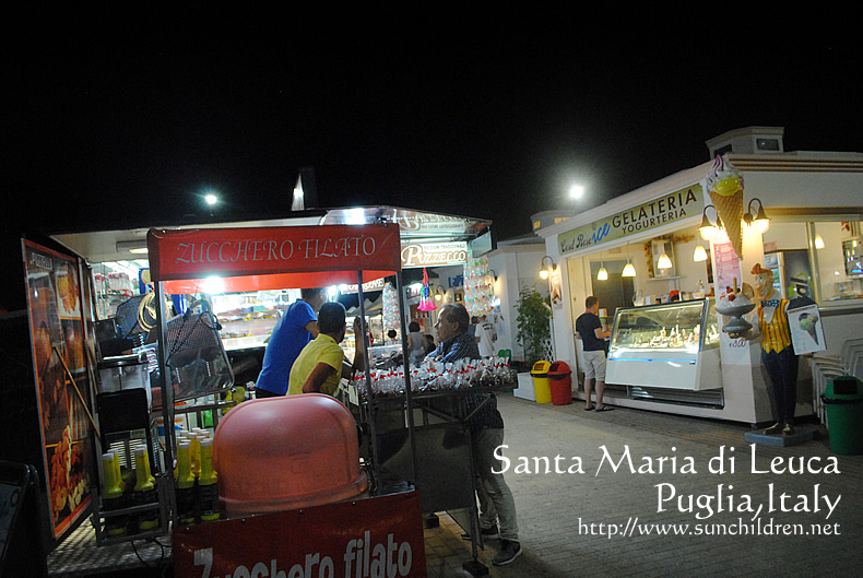 露店を楽しむ-Santa Maria di Leuca travel