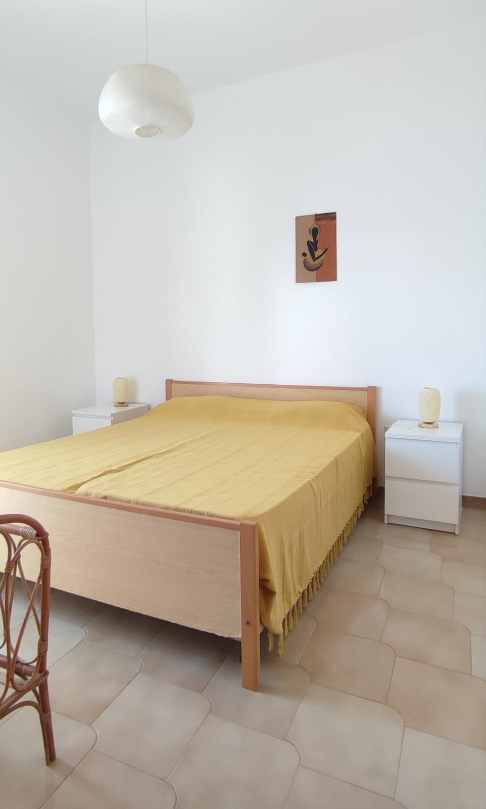 イタリアの畑 朝ごはんを楽しむ