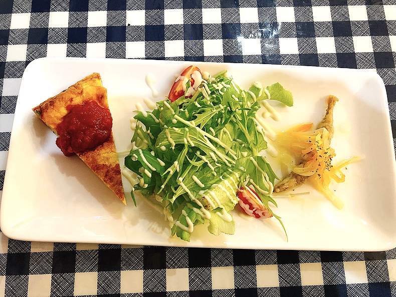鹿児島　薩摩川内のビスラフルッタ （BIS! La ・ frutta）の前菜