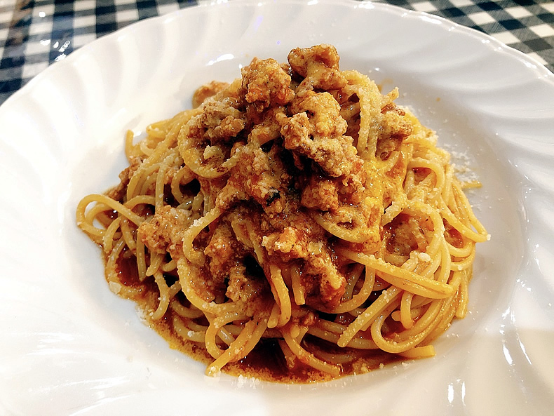 鹿児島　薩摩川内のビスラフルッタ （BIS! La ・ frutta）のパスタ
