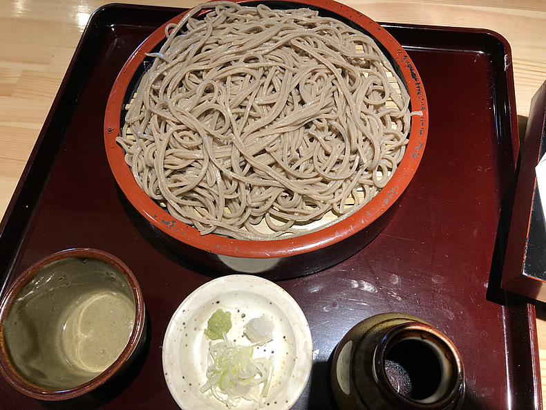 蕎麦切りぜん慶　田舎蕎麦