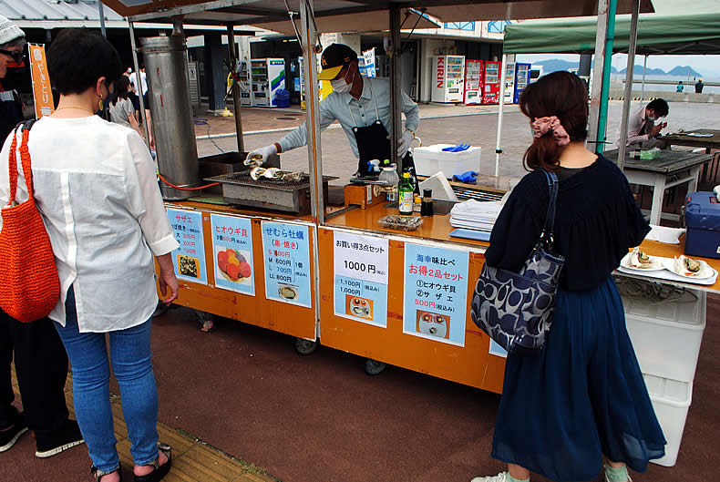 青海島岩カキ販売企業組合「せむら牡蠣」 道の駅センザキッチン