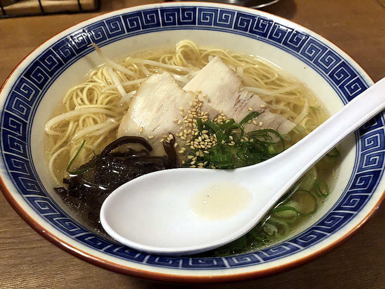 らーめん　さかえのラーメン　山口県周南市