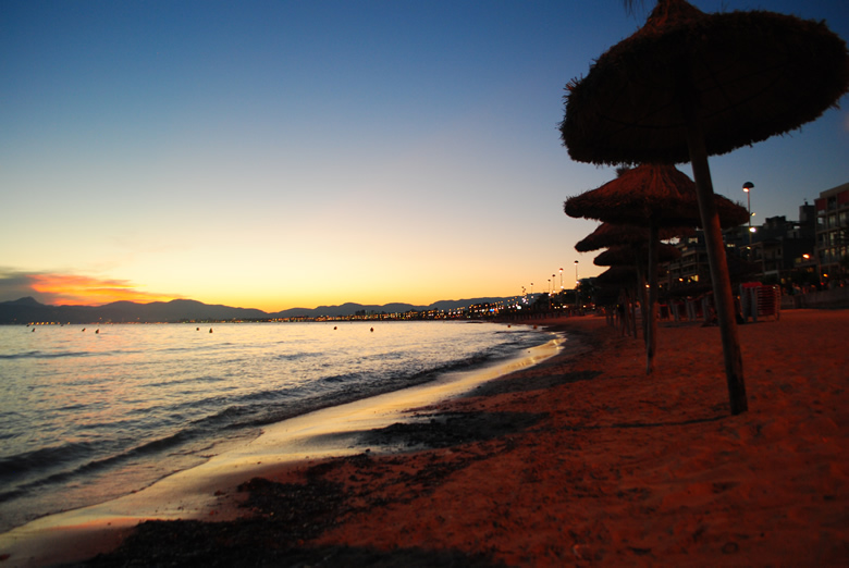 マルヨカ島のビーチ mallorca island beach