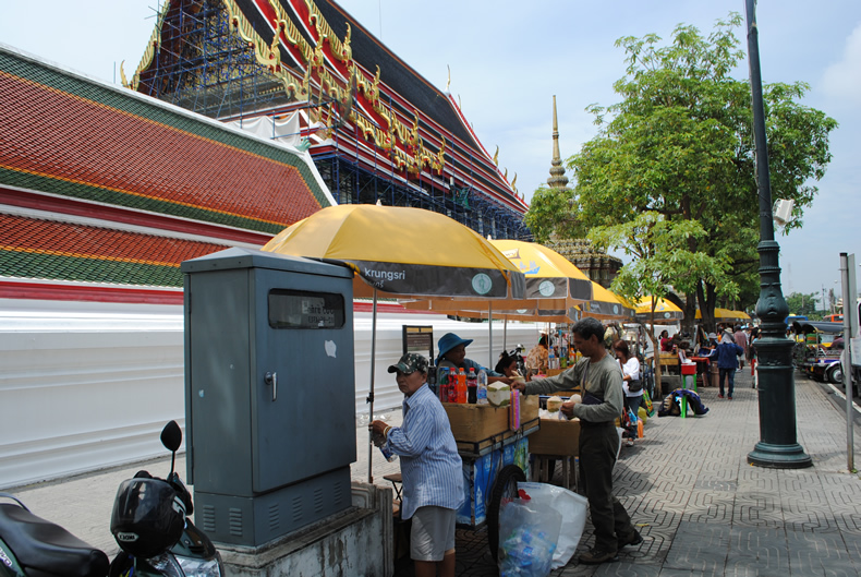 タイランド　バンコク旅行　ワットポー