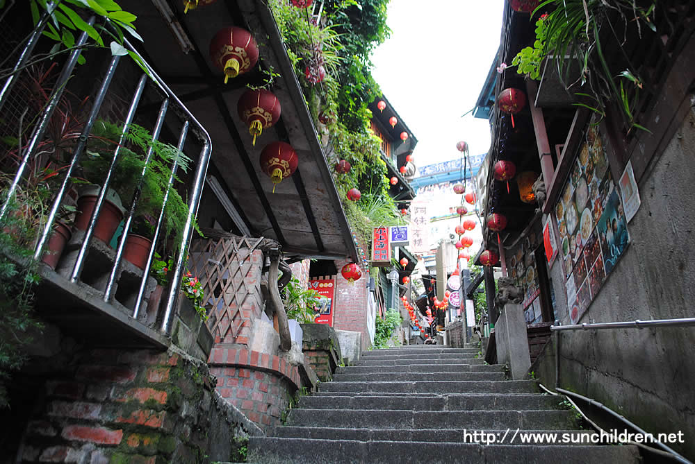 台湾　九份　台湾旅行に行く